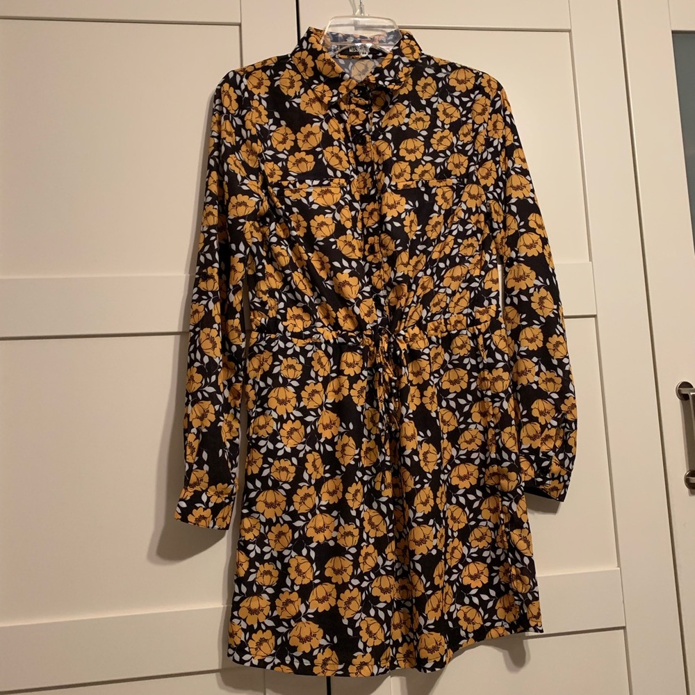 Floral print dress